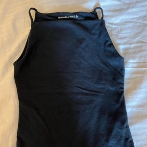 Abercrombie & Fitch Cotton Seamless Boatneck Bodysuit - Size Small
